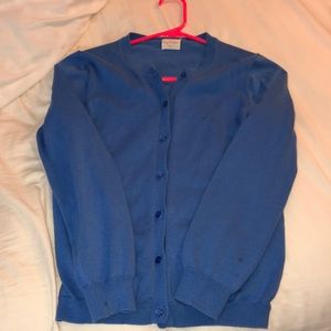 Blue Cardigan